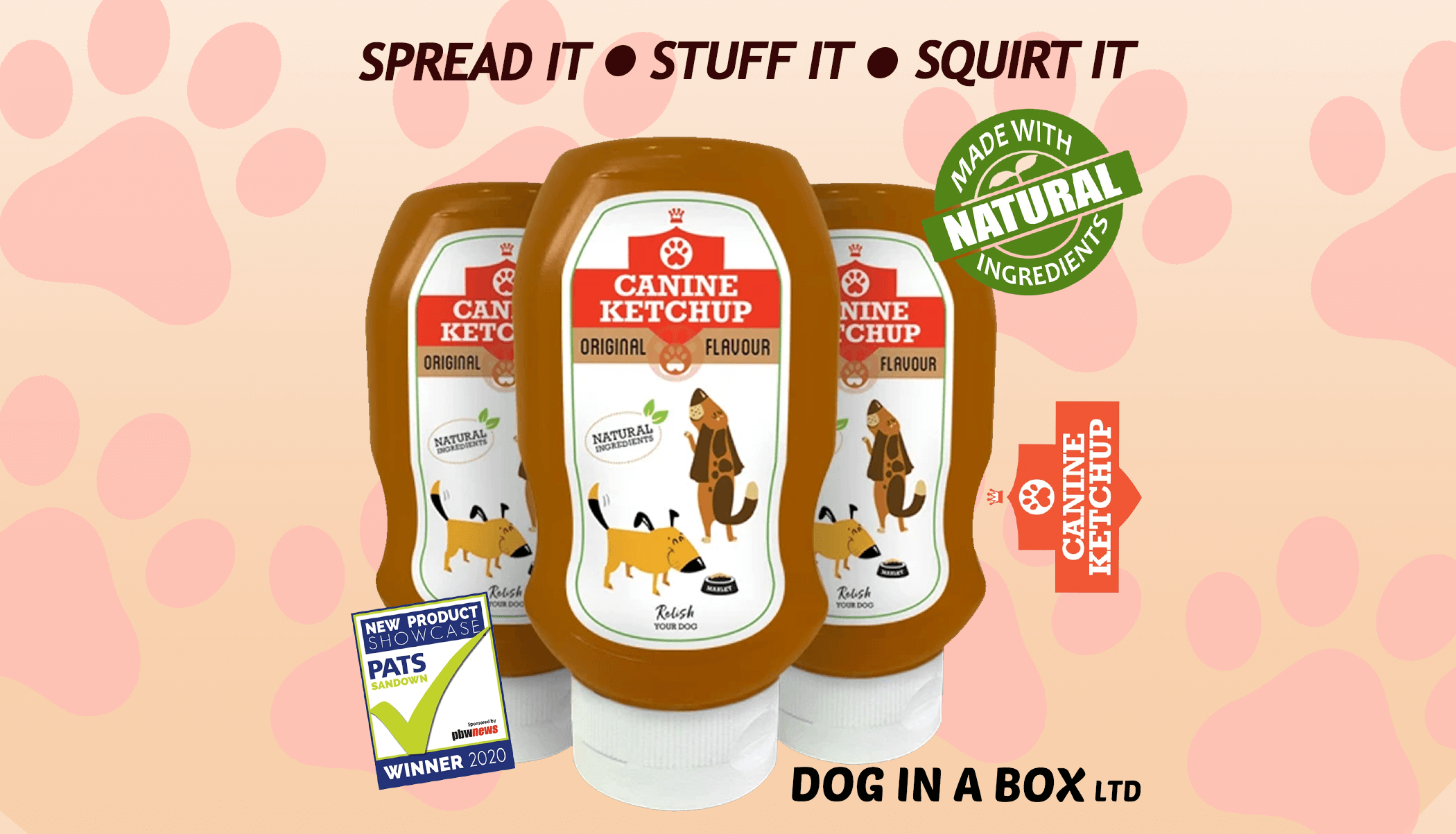 UK Stockists of Canine Ketchup Enhance your Dogs Meals!