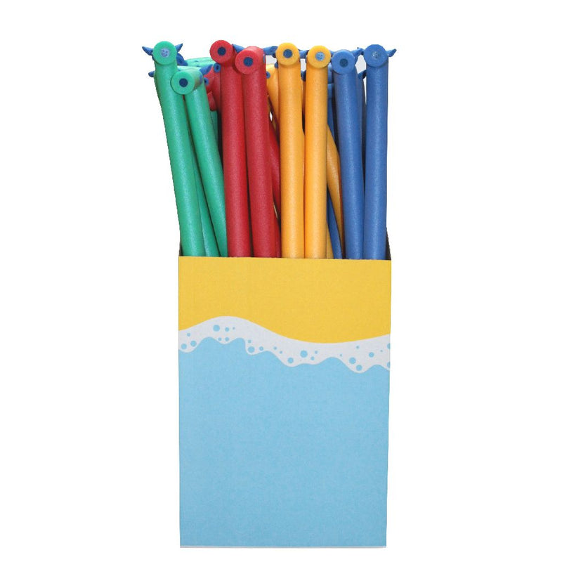 Wholesale 25pcs Display Box - Comfy® Pony Whistle Swimming Pool Noodle