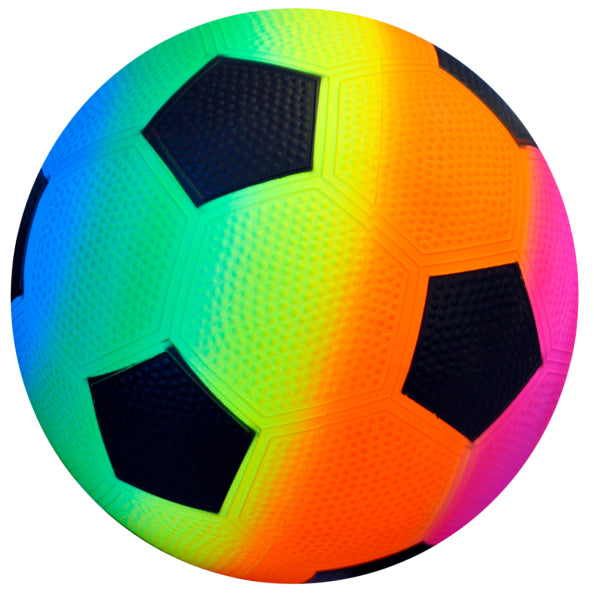 Wholesale DEFLATED 23cm Rainbow Beach Soccer Ball